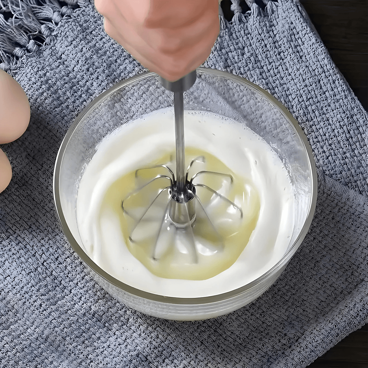 Batedor Semi-Automático de Inox - LEVE 2 PAGANDO 1.