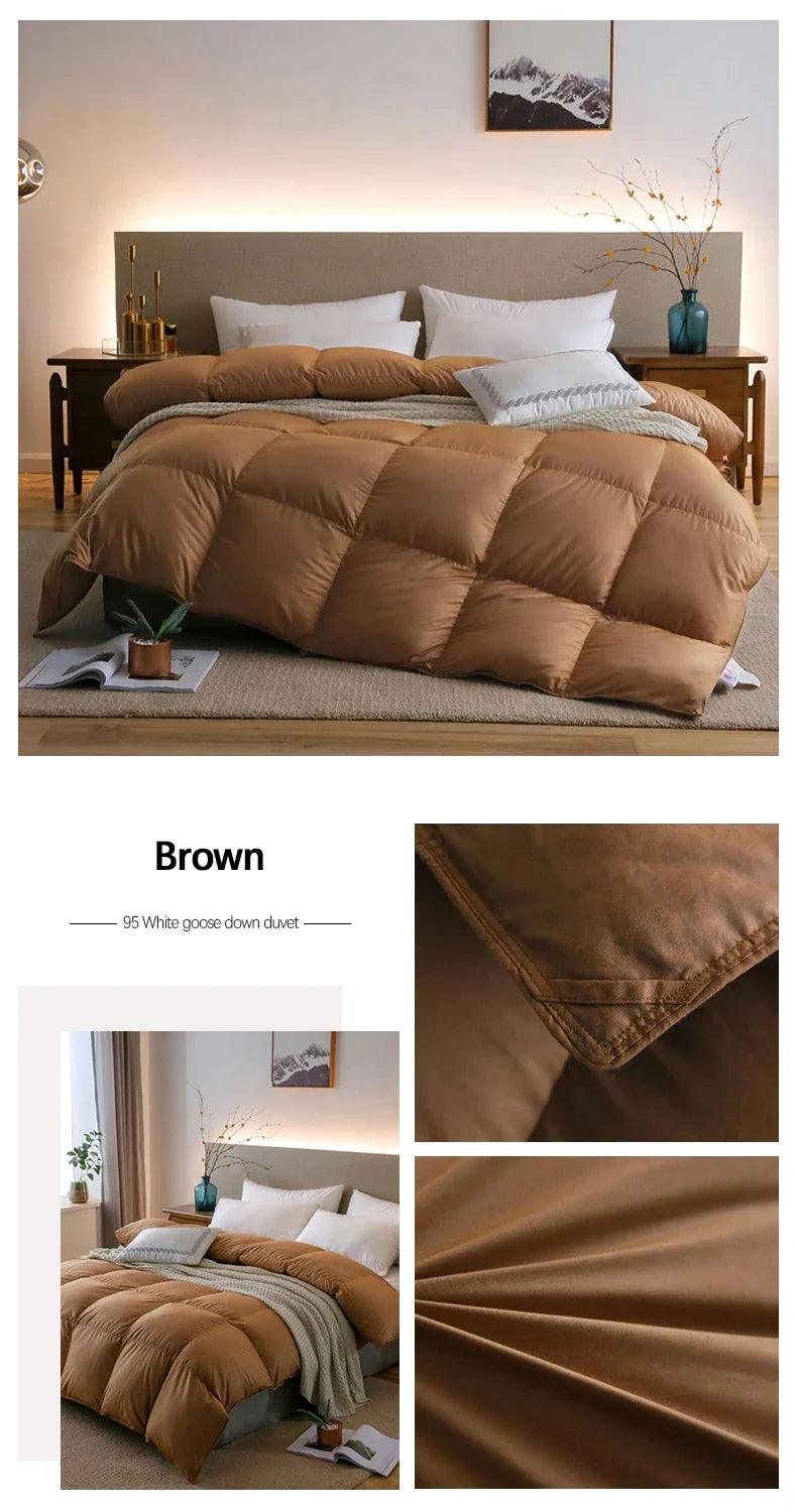 Conjunto Domus Luxury - Edredom - Peça 100% em algodão 600 fios