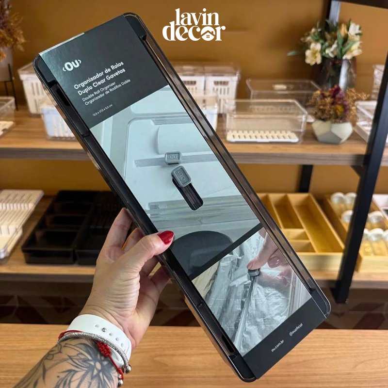 Porta Rolos e Organizador DomusCut-Duo + Brinde Exclusivo