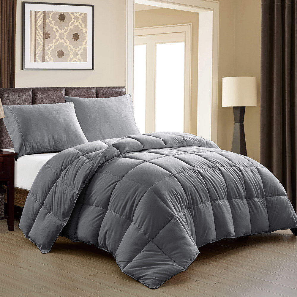 Edredom Plumage - Dupla Face - Percal 400 Fios - Toque de Plumas