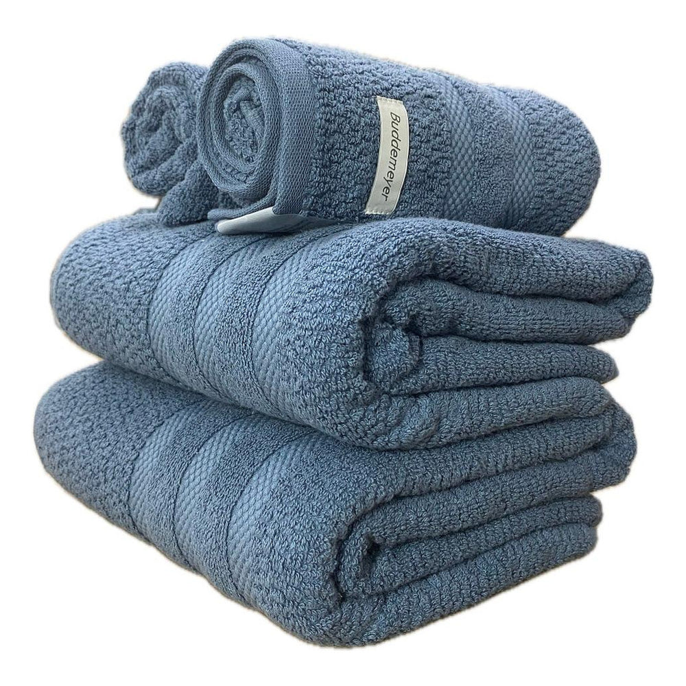 Jogo de Toalhas Buddemeyer Vanilla Extra Soft 4 Peças 100% Algodão | Domus Concept