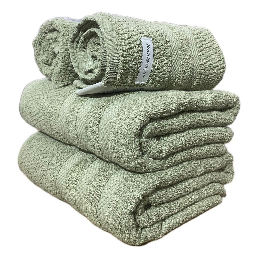 Jogo de Toalhas Buddemeyer Vanilla Extra Soft 4 Peças 100% Algodão | Domus Concept