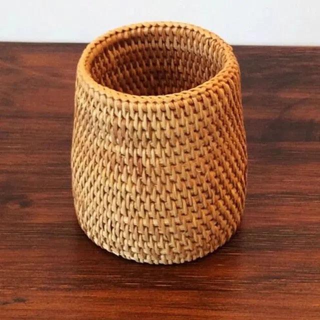 Mini Cesto de Rattan - Domus Concept