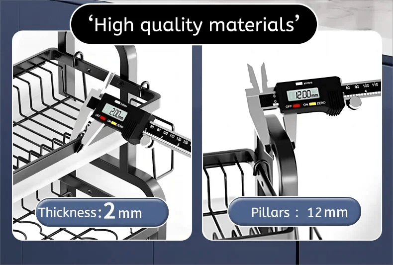 Escorredor de Pratos - Compacto de Alta Capacidade