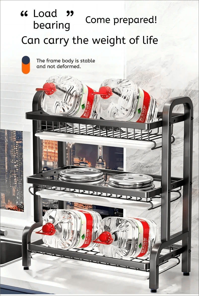 Escorredor de Pratos - Compacto de Alta Capacidade