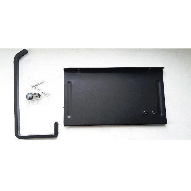 Ninna Enxovais® LuxWall — Suporte de Papel Higiênico em Liga Metálica para Parede