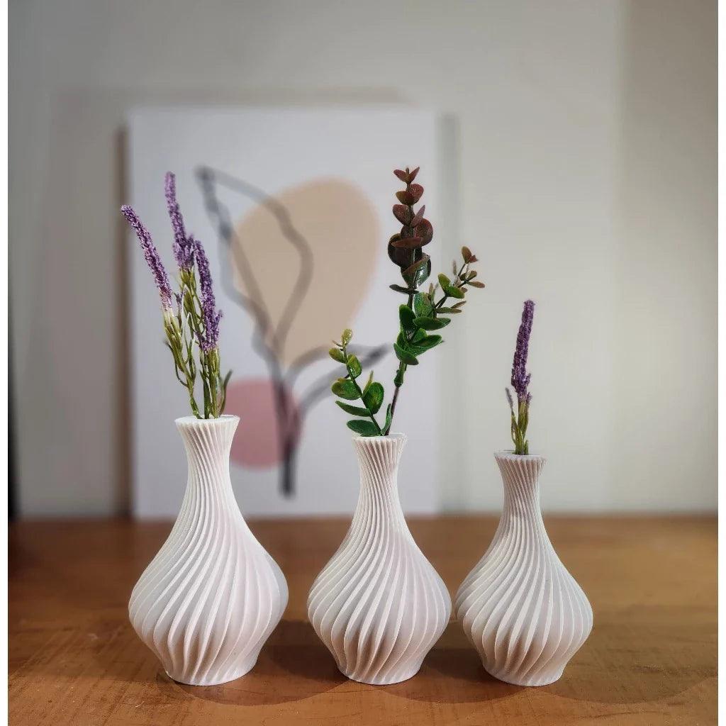 Kit 3 Vasos Decorativos -  Domus Concept