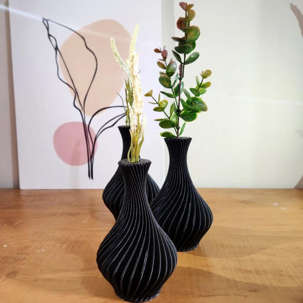 Kit 3 Vasos Decorativos -  Domus Concept