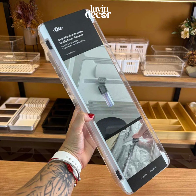 Porta Rolos e Organizador DomusCut-Duo + Brinde Exclusivo